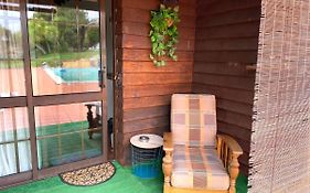 Poolside Wooden House
